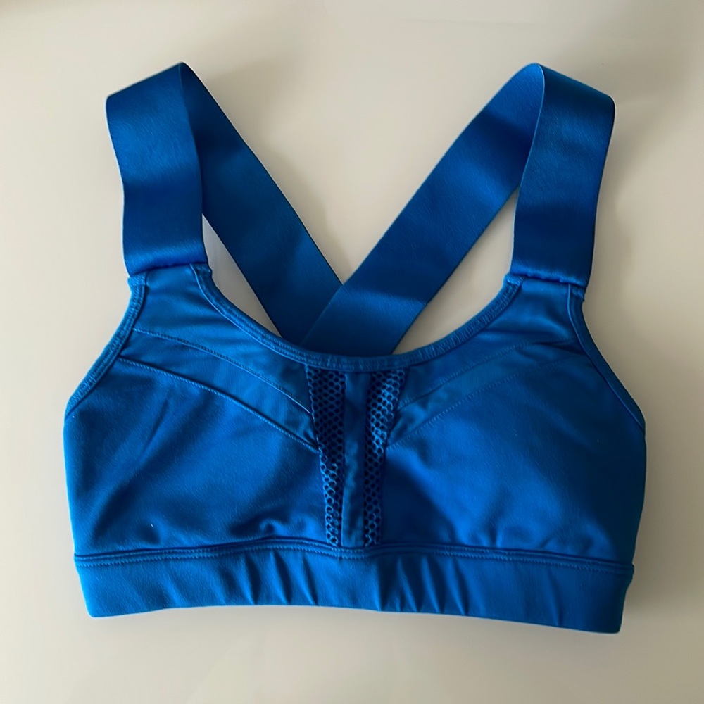 ALO yoga blue sportsbra